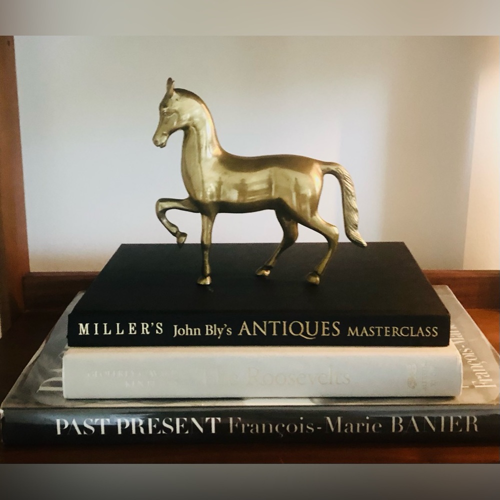 MCM (1960s) Brass Horse Sculpture